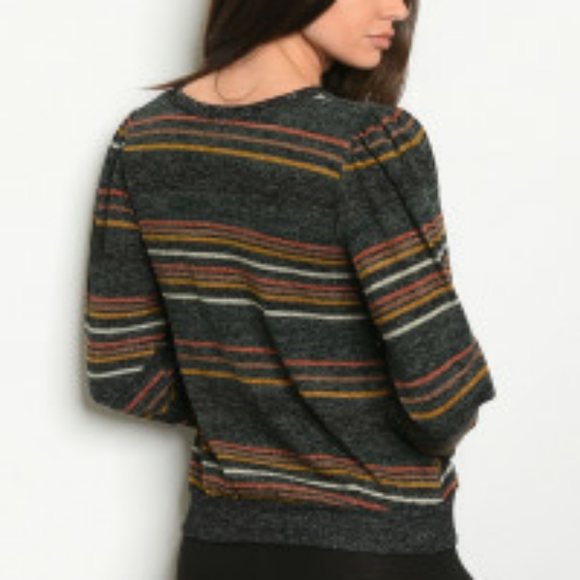 SALE🔥Soft Striped Button Top / Cardigan - Picture 3 of 3